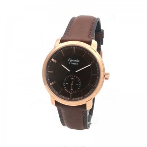 Alexandre Christie AC 8576 Rosegold Brown Man MSLRGBO